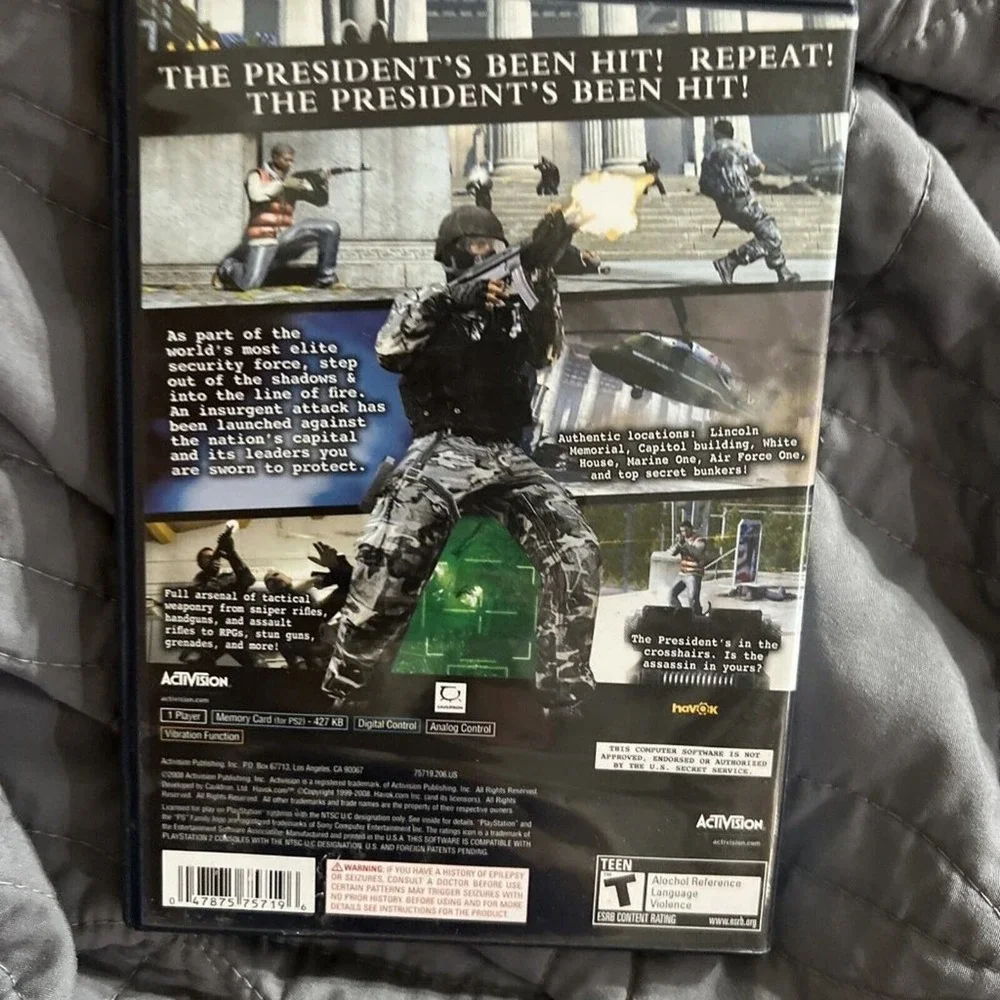 Secret‎ Service (Sony PlayStation 2, 2008)